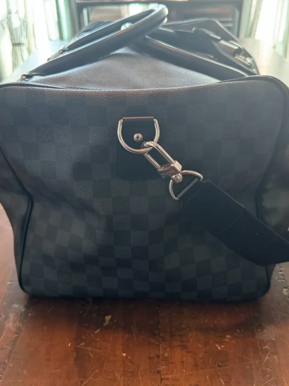 Louis Vuitton Roadster 50 Damier Graphite Weekender Travel Bag